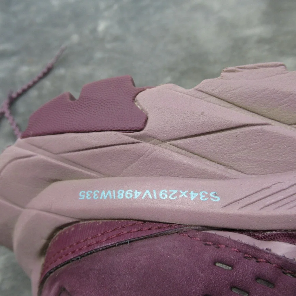 Hoka Womens Shoes 8.5 B Anacapa Low GTX Purple Trail‎ Goretex Light Grippy EUC - Picture 8 of 16